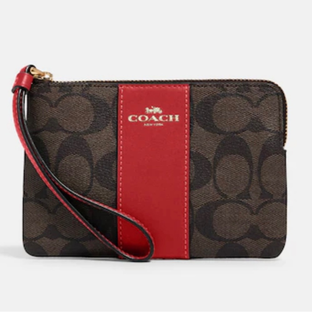 New Coach Small Wristlet
